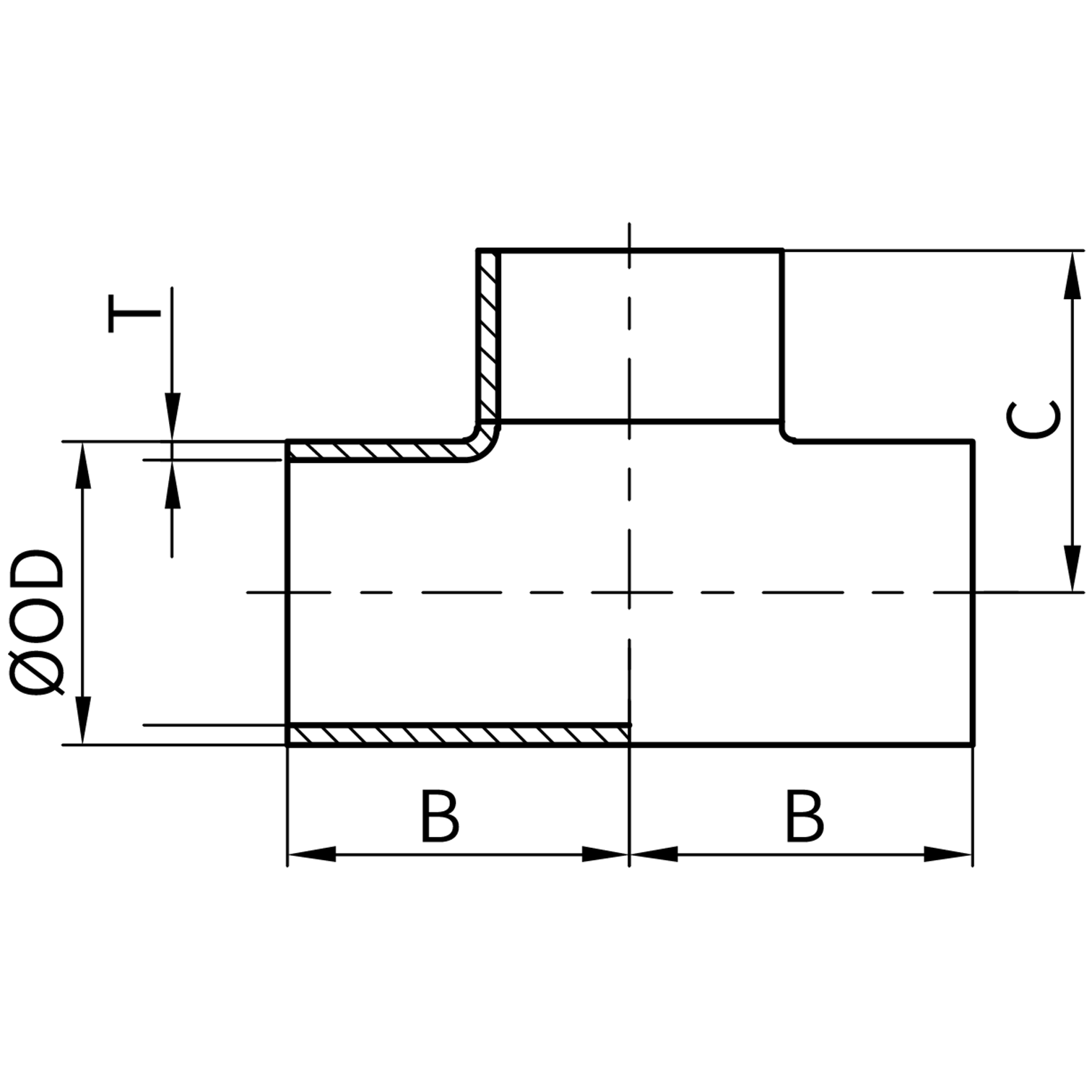 3A Short  Concentric Tees