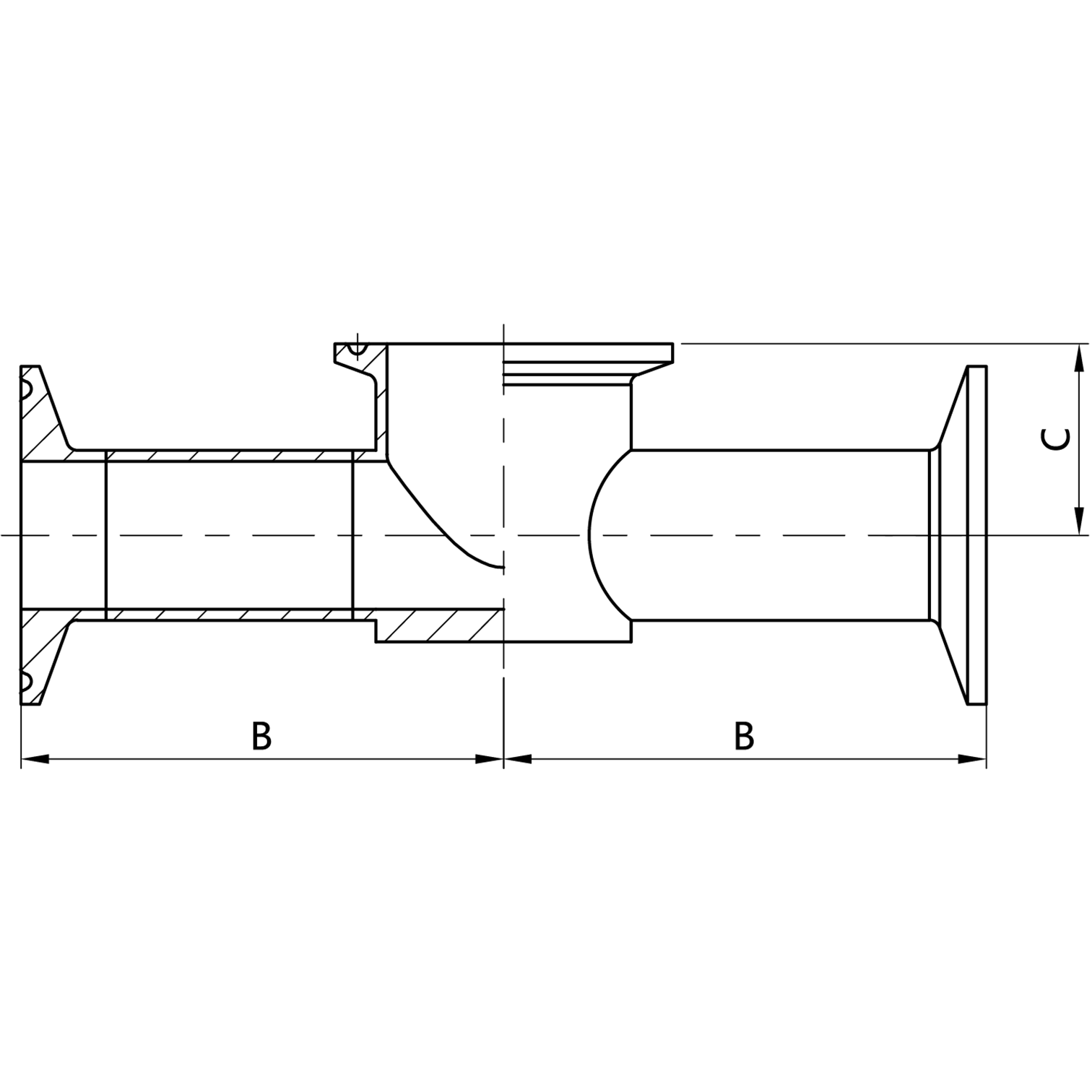 3A Tees with Ferrule