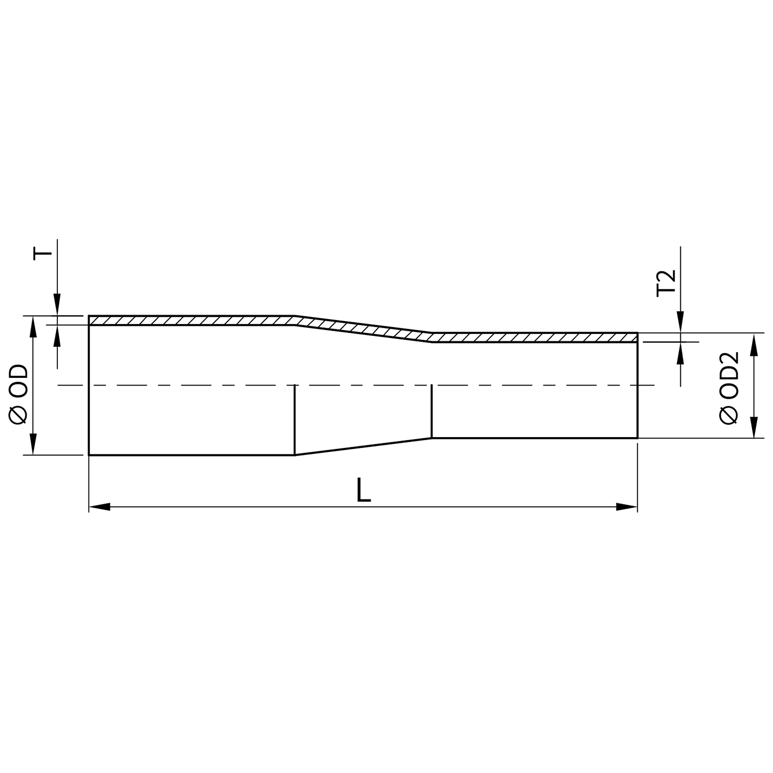 3A Concentric Reducers ( Extended )