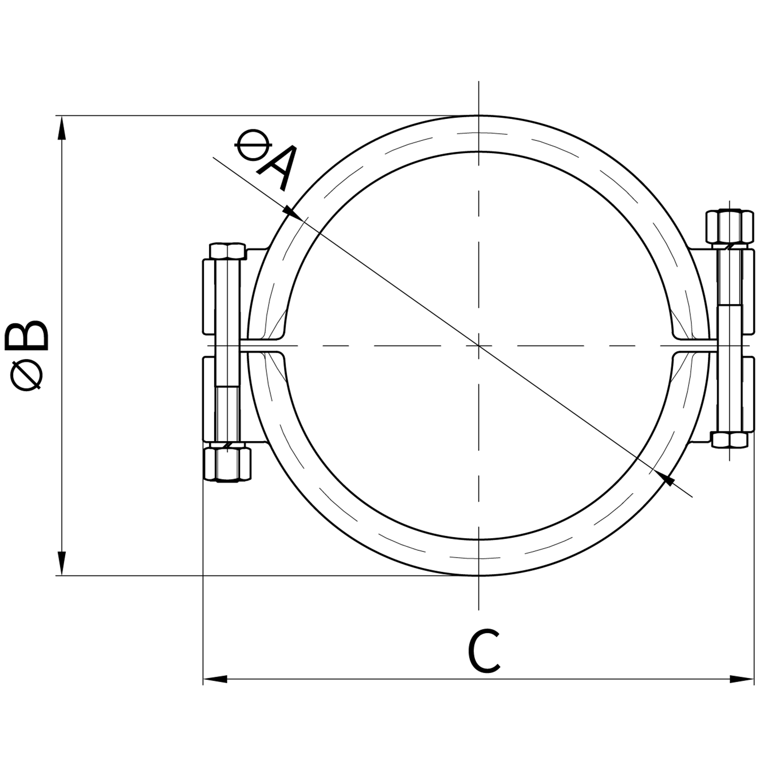 13 MHP High Pressure Clamps