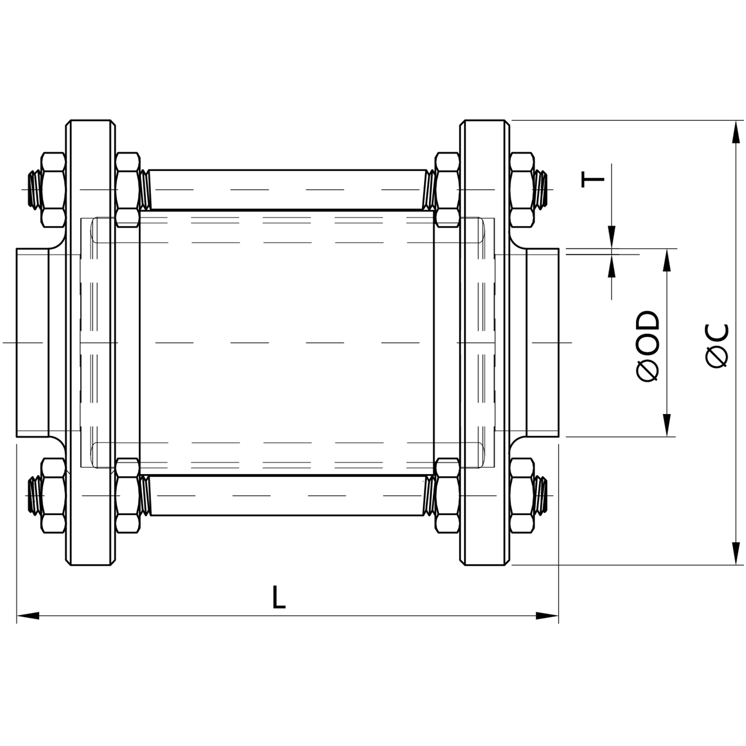 Weld End Sight Glass
