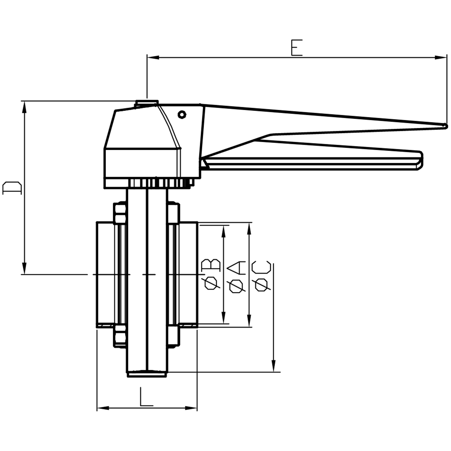 Manual Butterfly Valve